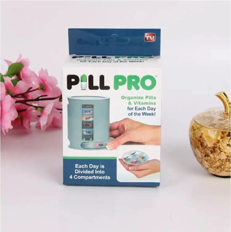 Miniatura 3 de Pastillero Organizador Medicina Pill Pro